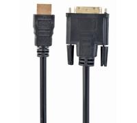 Gembird Câble HDMI-DVI CC-HDMI-DVI-15 5 m DVI-D mâle/mâle Noir