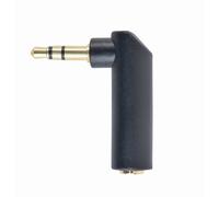 Gembird A-3.5M-3.5FL changeur de genre de câble 3.5mm Noir