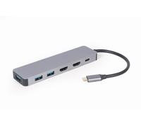 Cablexpert A-CM-COMBO3-03 - Station d'accueil - USB-C 3.1 - 2 x HDMI
