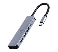 Gembird A-CM-COMBO5-03 gembird USB Typ-C 5-en-1 Multi-Port-Adapter