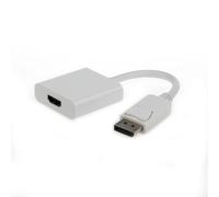 Cablexpert A-DPM-HDMIF-002-W - Adaptateur vidéo - DisplayPort mâle pour HDMI femelle - blindé - blanc
