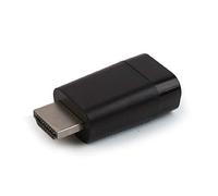 Gembird A-HDMI-001 Adaptateur VGA-de-Cable Adaptateur pour (Cable HDMI VGA Noir mâle/Femelle 1920 x 1080 Pixels)