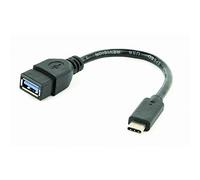 Gembird A-OTG-CMAF3-01 câble USB 0,2 m USB Type-C USB Type-A Noir