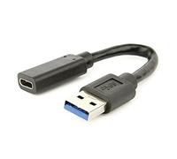 Gembird A-USB3-AMCF-01 câble USB 0,1 m USB 3.2 Gen 1 (3.1 Gen 1) USB A USB C Noir