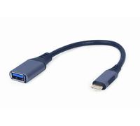 Gembird Adaptateur USB-C vers USB-A OTG A-USB3C-OTGAF-01 USB 3.0 15 cm Gris