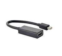 Gembird Adaptateur Mini DisplayPort mâle vers HDMI femelle A-MDPM-HDMIF4K-01 4K 30Hz 0,15 m Noir
