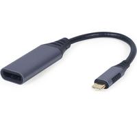 gembird adaptateur USB Typ-C vers DisplayPort, gris espace