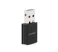 Gembird Adaptateur USB WiFi 300 Mbps 802.11b/g/n, Chipset RTL8192EU, WEP/WPA/WPA2, Windows 7/8/10, 2.4GHz, USB 2.0, Noir, WNP-UA300-01