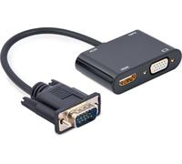 gembird Adaptateur VGA vers HDMI/audio, noir