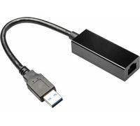 gembird Adapter USB3.0 -> Gigabit LAN + Flash-Speicher schw.