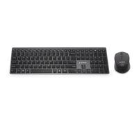 GEMBIRD Backlight Pro Business Slim Set de Bureau sans Fil Motif Espagnol Noir Marque