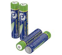 Gembird Battery Set alkaline ENERGENIE EG-BA-AAA4-01 x 4 - Batterie - Micro (AAA) Batterie à usage unique Alcaline
