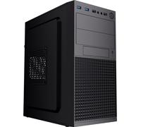 Gembird Boîtier pour ordinateur tour Fornax K300, Micro-ATX, 2x USB 3.0 + 2x USB 2.0, noir (CCC-FC-K300)