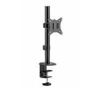 Gembird Support écran MA-D1-02 - Bras réglable 17''-32'' Pivotant Inclinable Pince/Passe-câble Noir