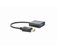GEMBIRD a-dpm-vgaf-02 DisplayPort VGA Noir Adaptateur de câble - Adaptateur pour câble (DisplayPort, VGA, noir)