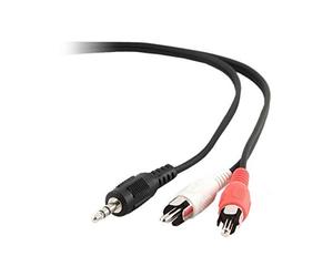 GEMBIRD Câble Audio Jack vers RCA CCA-458-5M (5 m) Noir