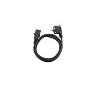 Gembird Câble électrique PC-186 Noir 1,8 m CEE7/4 Coupleur C14