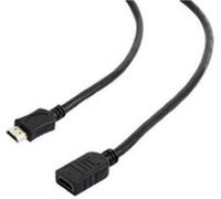 Câble HDMI avec câble d'extension Ethernet Gembird CC-HDMI4X-15 - 4.5m - Noir