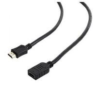 Câble HDMI avec extension Ethernet GEMBIRD CC-HDMI4X-6 - 1.8m - noir