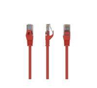 Gembird Câble Réseau CAT6 UTP Rouge 0.25m RJ45 Mâle Contacts Or - Cordons Patch U/UTP (UTP) - Norme CAT6 - RoHS, CE, WEEE, DVE