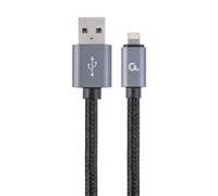 gembird cable usb a vers lightning braided 1.8 m