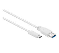 Gembird Câble USB-C vers USB3 0,5 m Blanc/Ccp-USB3-Amcm-W-0,5 m