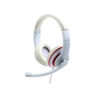 Gembird Casque audio avec micro - Blanc - MHS-03-WTRD