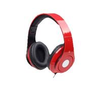 gembird Casque STEREO DETROIT pliable jack rouge