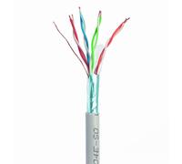 - Câble en vrac - 305 m - FTP - CAT 5e - solide - gris