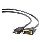Gembird CC-DPM-DVIM-6 video cable adapter 1.8 m DisplayPort DVI Black NOIR G