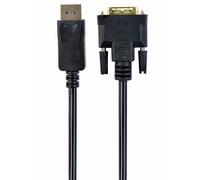 Gembird CC-DPM-DVIM-6 câble vidéo et adaptateur 1,8 m DisplayPort DVI Noir