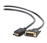 Gembird CC-DPM-DVIM-6 video cable adapter 1.8 m DisplayPort DVI Black NOIR G