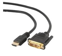 Gembird CC-HDMI-DVI-0.5M câble vidéo et adaptateur 0,5 m Noir