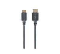Gembird CC-HDMI4C-10 Câble HDMI - Mini HDMI 3m HDMI 1.4 4K UHD 4096x2160 Plaqué Or 10 Gbit/s Type A (Standard) vers Type C (Mini) Noir