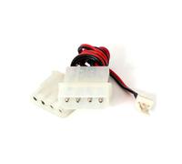 Gembird CC-PSU-5 Câble d'alimentation interne - Connecteur Molex 4-pin vers Molex 4-pin + Fan 3-pin - Dimensions 80x80x15mm