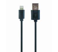Gembird Câble CC-USB2-AMLM-1M USB A 2.0 Lightning/Micro-USB 1 m Noir
