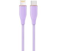 Gembird CC-USB2S-CM8PM-1.5M-P câble Lightning 1,5 m Violet