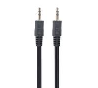 Cablexpert CCA-404-2M - Câble audio - mini-phone stereo 3.5 mm mâle pour mini-phone stereo 3.5 mm mâle - 2 m - noir - moulé