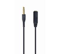 Gembird CCA-419 câble audio 0,18 m 3,5 mm Noir