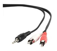 Gembird CCA-458 - Câble audio - RCA x 2 mâle pour mini-phone stereo 3.5 mm mâle - 2.5 m