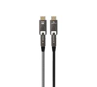 Gembird CCAP-HDMIDD-AOC-10M câble HDMI HDMI Type-A/HDMI Type-D Noir