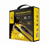 Câble HDMI GEMBIRD CCBP-HDMI-AOC-50M-02 Noir 50 m