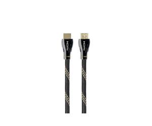Gembird CCBP-HDMI8K-1M: Câble HDMI 2.1 1m, 8K UHD 60Hz, 48Gbit/s, Ethernet, Connecteurs Or, Cuivre, Diamètre 8mm