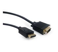 Gembird CCP-DPM-VGAM-6 gembird Display Port zu VGA adapter Kabel, 1,8m, schw.
