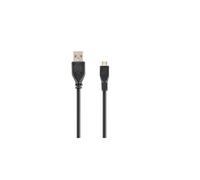 Gembird CCP-MUSB2-AMBM-10 Câble USB 2.0 A vers Micro-USB B Mâle/Mâle 3m Noir, Contacts Or, Diamètre 4.5mm, Conforme RoHS