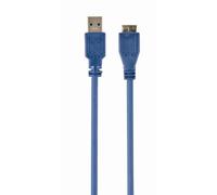 Gembird CCP-mUSB3-AMBM-0.5M câble USB USB 3.2 Gen 1 (3.1 Gen 1) 0,5 m USB A Micro-USB B Bleu