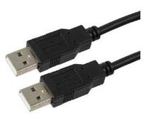 Gembird CCP-USB2-AMAM-6 - Câble USB (1,8 m, USB A, USB A, 2.0, Mâle/Mâle, Noir)