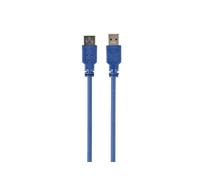 - Rallonge de câble USB - USB type A (M) pour USB type A (F) - USB 3.0 - 1.8 m - moulé - bleu