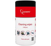 Gembird ck-ww100 - 01 Kit de Nettoyage pour Ordinateur - Kit de Nettoyage pour Ordinateur (Lingettes sèches, LCD/TFT/Plasma, Microfibre, Noir, Rouge, Blanc)