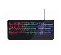 Gembird | Clavier multimédia | KB-UML-03 | Multimédia | Filaire | US | Noir | g